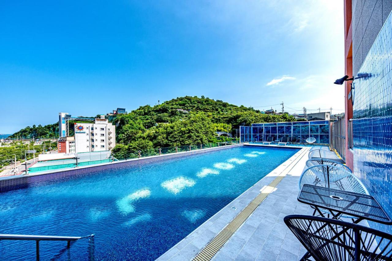 Hs Tourist Hotel Yeosu Esterno foto