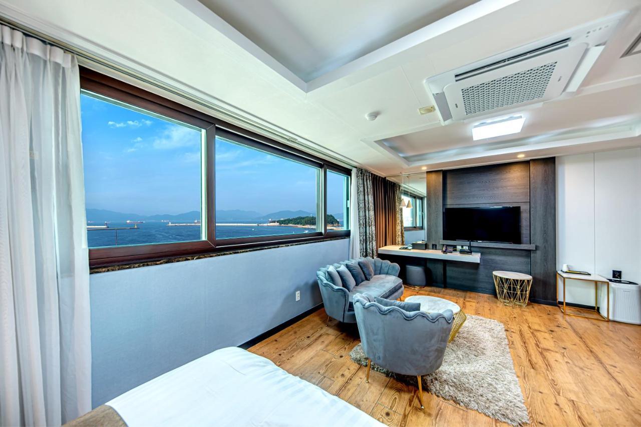 Hs Tourist Hotel Yeosu Esterno foto